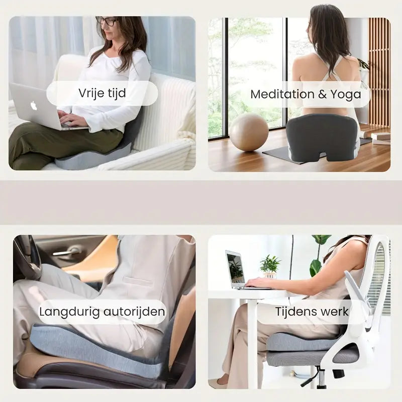 RelaxFit - Comfortabel zitten, altijd en overal