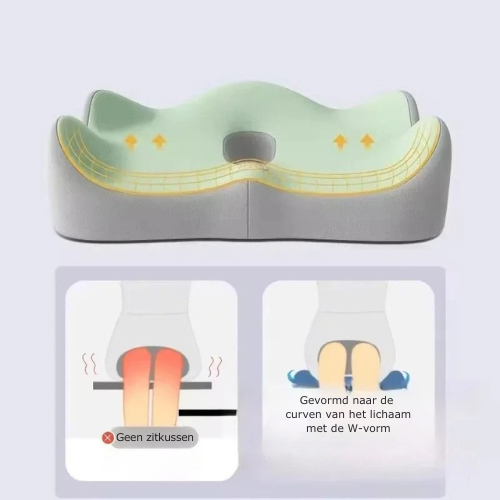 SitWell Pro - Ergonomisch zitkussen voor extra ondersteuning